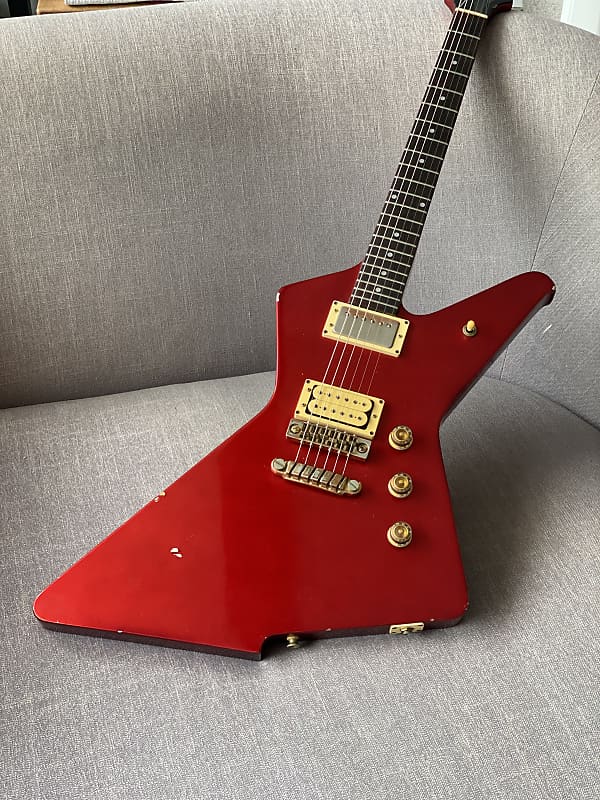 Ibanez Destroyer DT 300 1982 Fire Red | Reverb