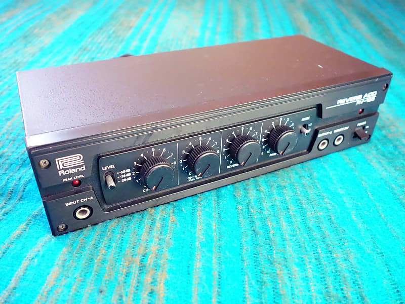 Roland RV-100 Reverb Add - 80's Vintage Mono Spring Reverb - E10