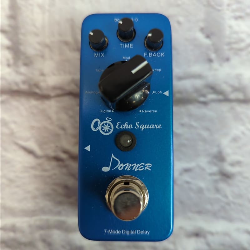 Donner Echo Square Mini Delay Pedal | Reverb