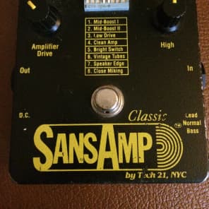 Tech 21 Sansamp Classic WATER DAMAGE! | Reverb