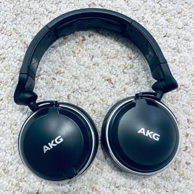 AKG K182 Closed-Back On-Ear Reference Monitor Headphones 2010s - Black image 9