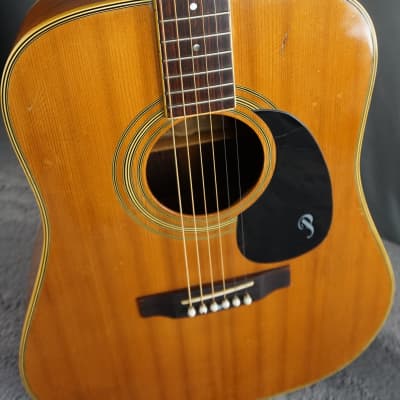Pearl PF-770 71-72 - Natural Acoustic Guitar Rare for sale