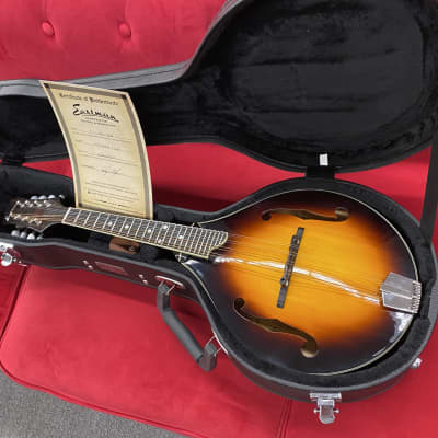 Eastman MD505-CS A-Style Mandolin - Classic Sunburst with Case image 1