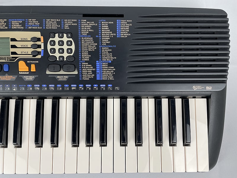 YAMAHA（ヤマハ）キーボード ポータトーンPSR-195 Yamaha Electronic Keyboard PSR-195 Portable Working From