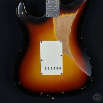 Fender Custom Shop MB Stratocaster "StarClub - No.1" from 2007 in sunburst with case image 6