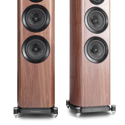 Wharfedale EVO 4.3 Tower Speakers (Walnut, Pair) image 1