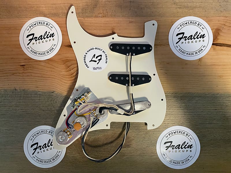 Lindy Fralin Vintage Hot Prewired Strat Pickguard Prewired Reverb