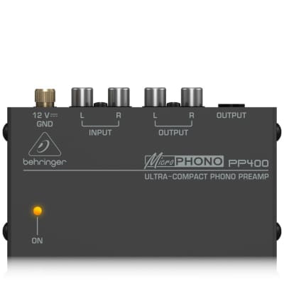 Behringer - PP400 - Microphono Compact DJ Phono Preamp image 2