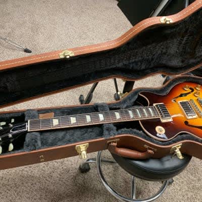 Gibson Les Paul ES Memphis Blend "Only 50 were made" 2015 Sunset Burst Piezo w/OHC RARE! image 2
