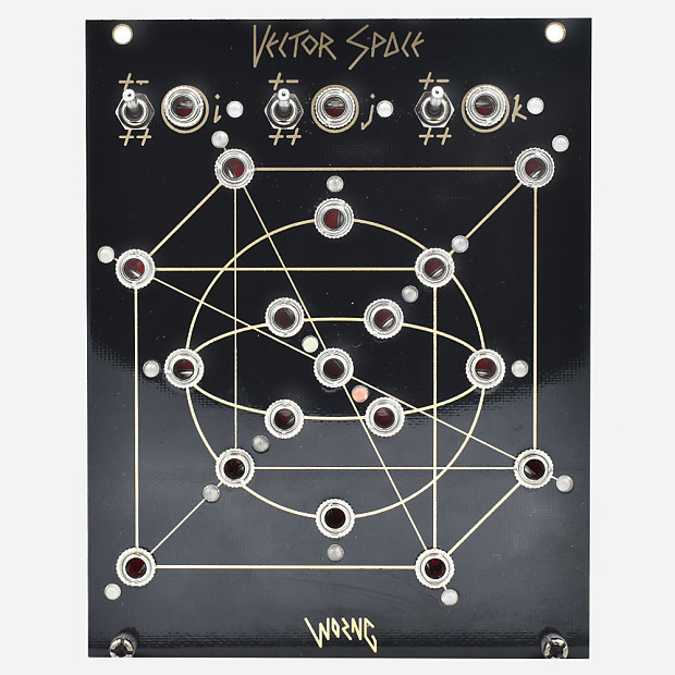 Worng Electronics VECTOR SPACE Eurorack 3D Axis Generator Module image 1