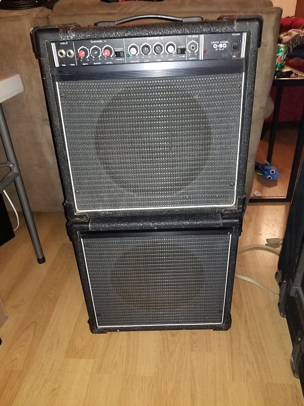 Crate G60 60 Watt 1x12 Combo MiniStack with matching 1x12 Reverb