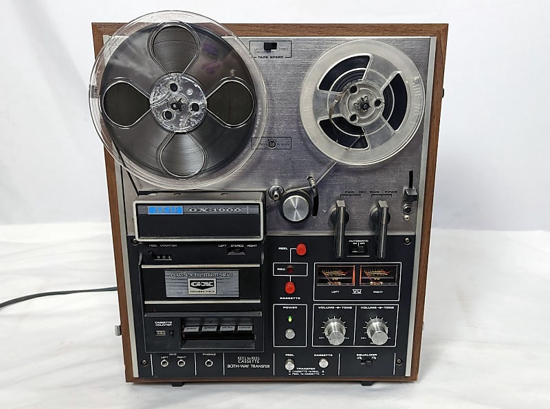 Akai GX-1900D Reel To Reel + Cassette Player + Recorder, Mostly