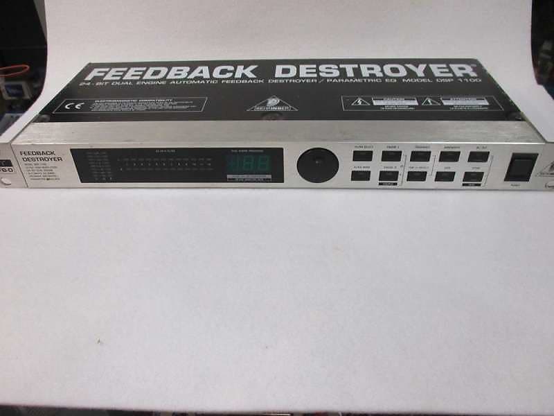 BEHRINGER Feedback Destroyer Pro DSP1100 | Reverb Italia