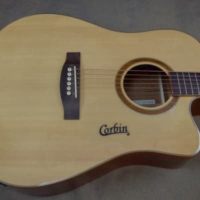 (All offers considered) Corbin  MGD360 Acoustic/Electric Guitar (Professional Series) 2022 Natural Gloss image 3