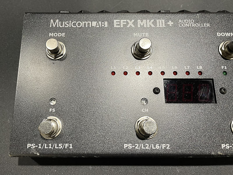 MusicomLab EFX MK III+ Audio Controller - Black