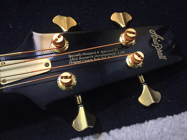 Aria Pro II SB-R80 1983 Black (Very Rare) Matsumoku | Reverb