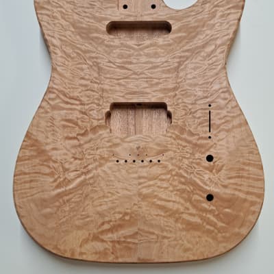 Shepard Custom Guitars Custom Telecaster Body Semi-hollow Backroute F Hole Optional 2024 - Unfinished image 2