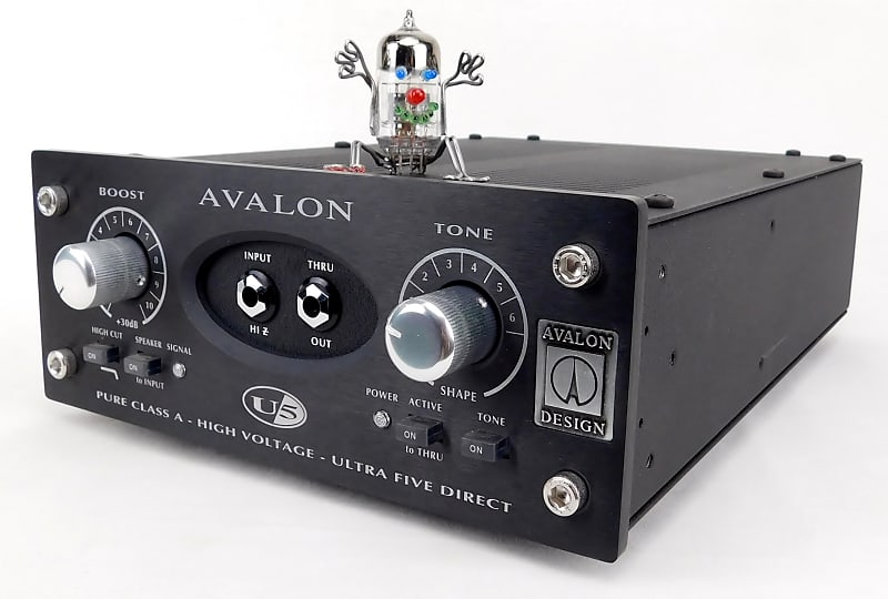 Avalon U5 Mono Black Instrument & DI Preamp +Neuwertig +OVP+ 1,5 Jahre  Garantie