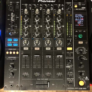 Pioneer DJM850 Club DJ Mixer DJM-850-K black | Reverb