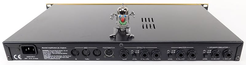 Marshal guitar pre amp JMP-1 マーシャルプリアンプ Marshall JMP-1 Valve MIDI Pre-Amp Guitar Effect Rack Used