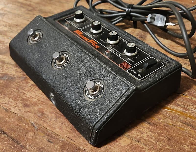 Roland PHASE FIVE AP-5 ヴィンテージ　ビンテージ Vintage Roland AP-5 Phase Five Pedal 1970s Japan | Reverb