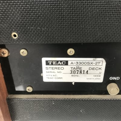 TEAC A-3300SX 2T 2 Track 10.5