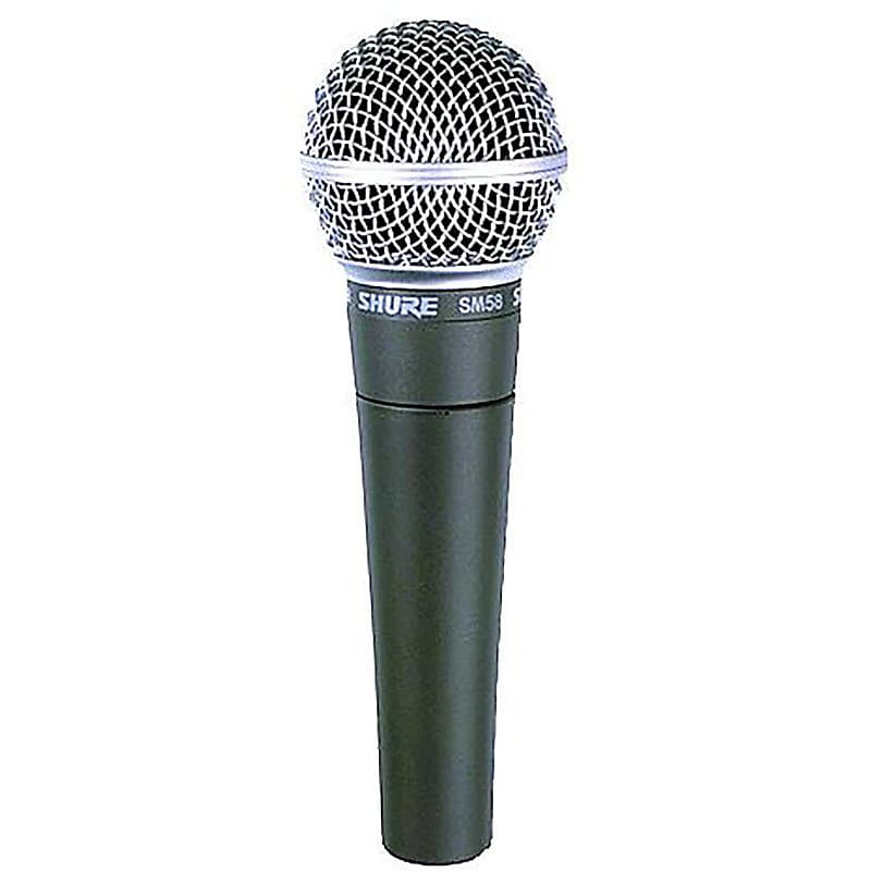 Shure SM58 Handheld Dynamic Vocal Microphone image 1