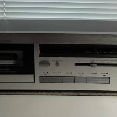 1982 Nakamichi 480 Silverface Stereo Cassette Deck New Belts & Serviced 07-2021 Excellent Condition image 1