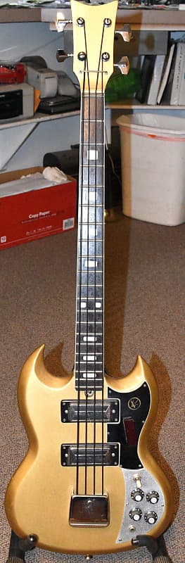 Kay K2b 60s - Gold Bass Guitar 