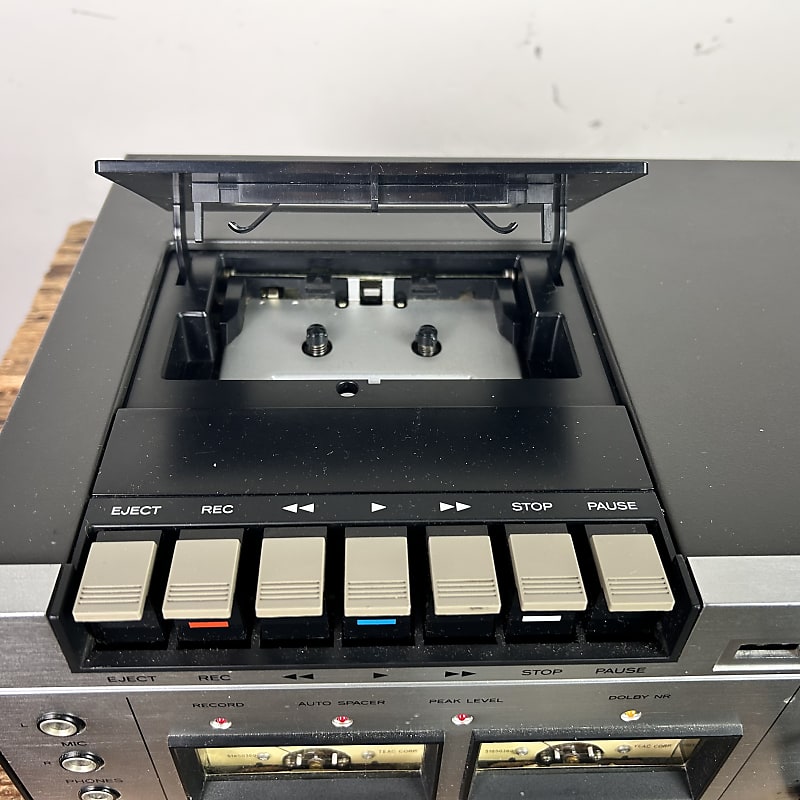 TEAC A-460 カセットデッキ シルバー TEAC A-460 Cassette Deck (1977) | Reverb