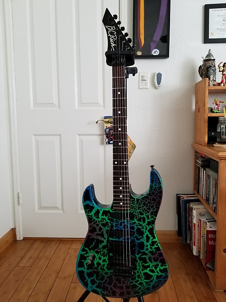 USA LEFT HANDED  B.C. RICH ST III Late 80s Crackle image 1