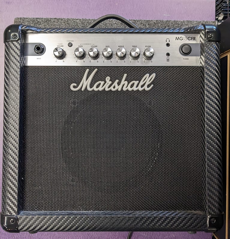 Marshall MG Carbon Fiber MG15CFR 2-Channel 15-Watt 1x8