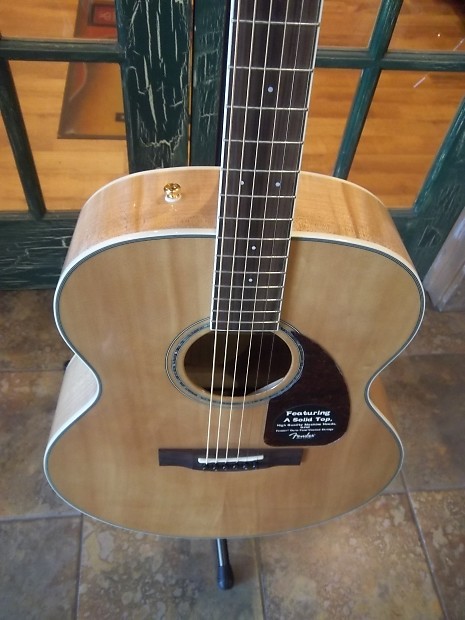 Fender CJ 290S CJ 290 s NAT Jumbo Acoustic Guitar in Natural New