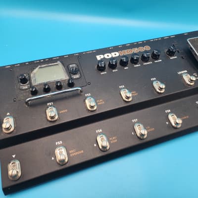 DJ機材 LINE6 POD HD500 Line 6 POD HD500 Modeler Review | Guitar Effects