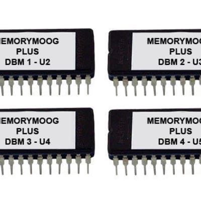 Moog MemoryMoog Plus OS Version DBM Firmware Update Upgrade Memory Moog Rom Eprom
