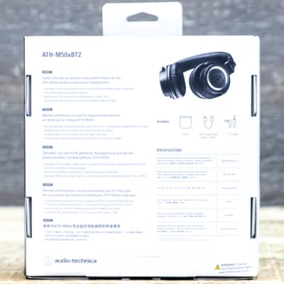 Audio-Technica ATH-M50xBT2 Closed-Back Dynamic Wireless Over-Ear Headphones image 2