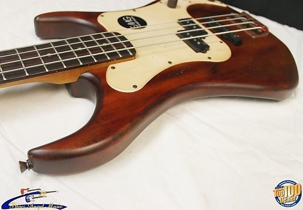 Axl Badwater APJ-820 Bass Guitar, Antique Brown, EMG Pickups, Brand New!  #20601