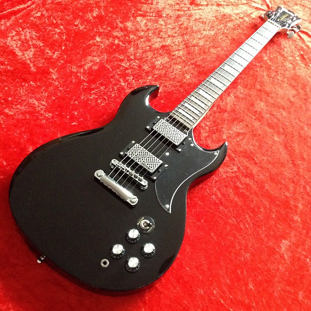 Customised Fazley SG Black Alnico V pickups mean n moody