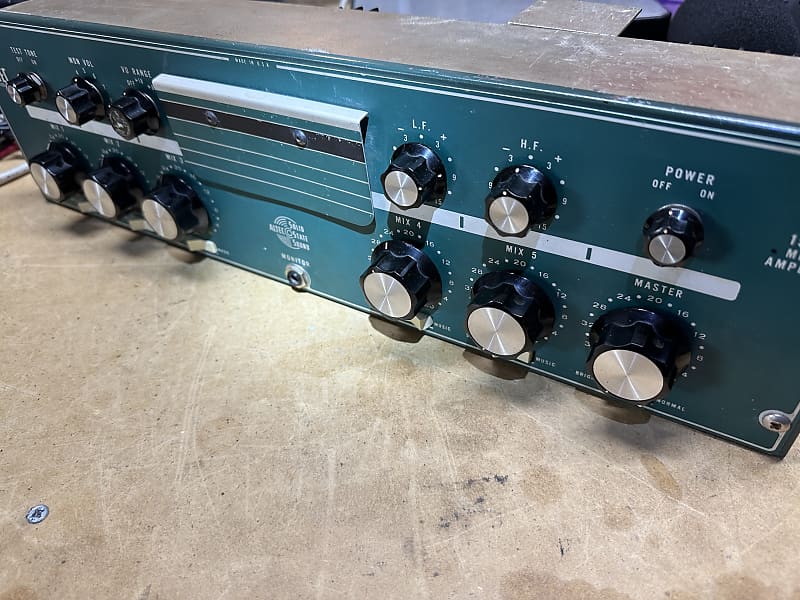 Altec 1592A Mixer w/4 Mic Pre Modules NICE! Reverb