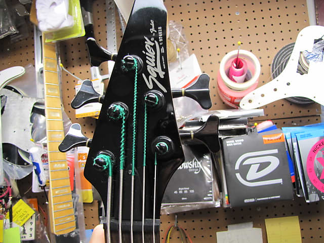 Squier By Fender HM5 5 string Bass 1989 Blue | Reverb Squier By Fender HM5 5 string Bass 1989 Blue | Reverb