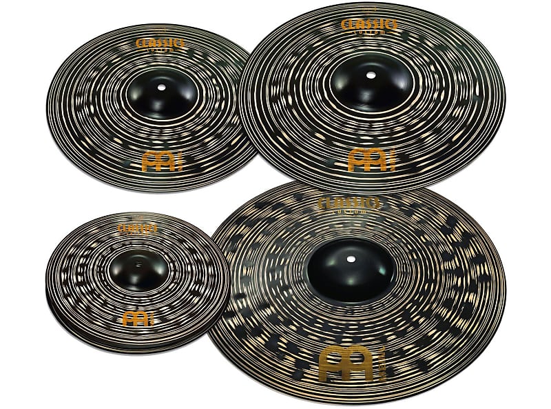 Meinl Classics Custom Dark Pack 14"/16"/20"+18" image 1