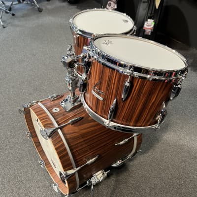 Sonor Vintage Series 12/14/18 Drum Set Kit in Rosewood Semi Gloss image 6