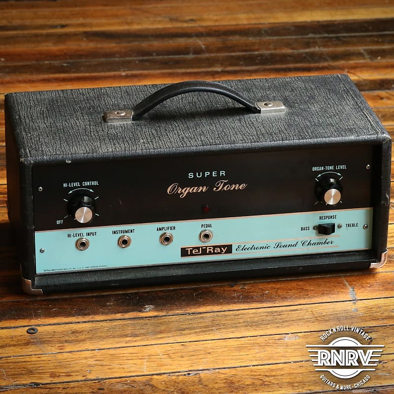 Tel-Ray Super Organ Tone Electronic Sound Chamber Oil Can | Reverb