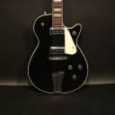 1955 Gretsch Duo Jet 6128  in black finish with  plush lined tweed case with Gretsch Banner