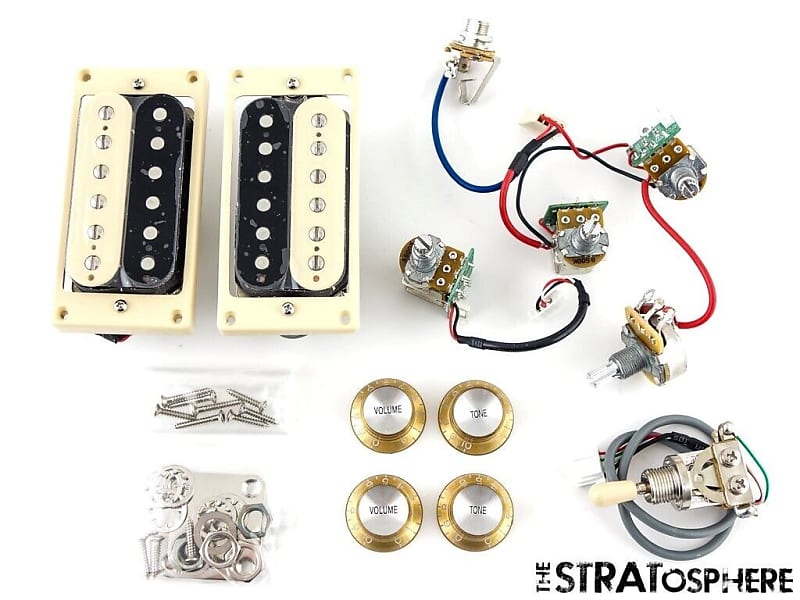 Epiphone Les Paul Classic Alnico PRO PICKUPS POTS KNOBS JACK, Reverb