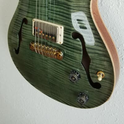 Paul Reed Smith Hollowbody II 2018 Trampas Green 10 Top image 8