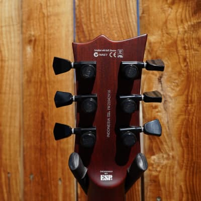 ESP LTD EC-1000 Tiger Eye Left Handed 6-String Electric Guitar image 7