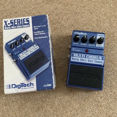 Ibanez DCF10 Digital Chorus/flanger 1986-1996 2 Tone Silver Blue 