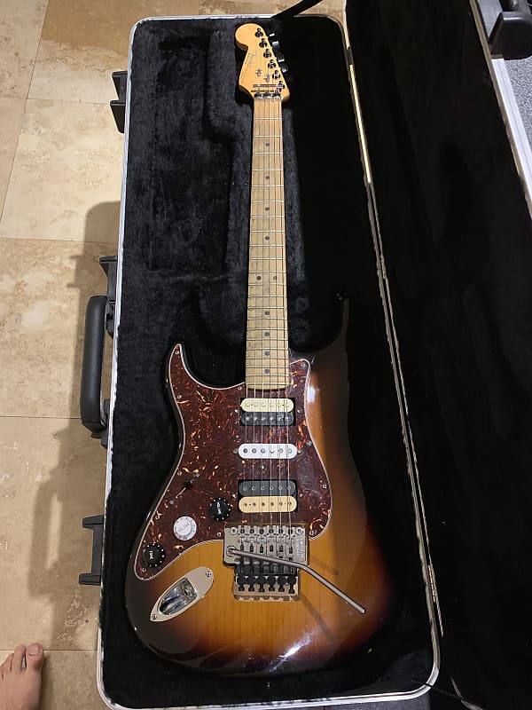 Fender Stratocaster Tobacco Sunburst Floyd Rose. American | Reverb