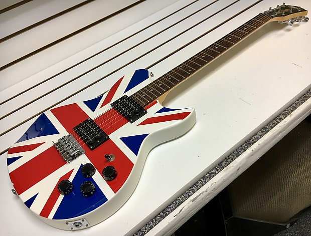 Lyon by washburn def shop leppard electric guitar